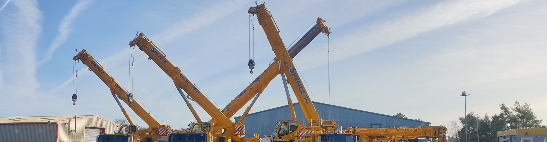 Cranes for hire from Spence Crane Hire